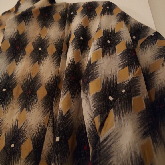 Vintage 30's - 40's geometric Art Deco silk kimono from Japan - Picture 11 of 16